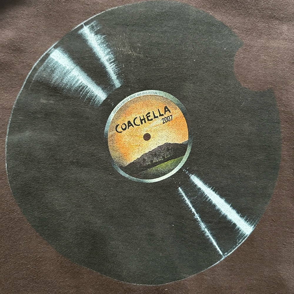 Coachella 2007 Graphic crewneck